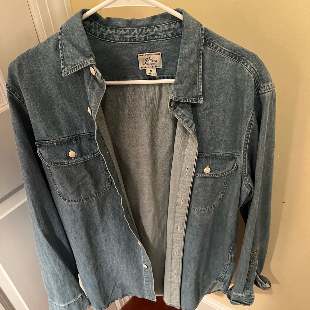 J.Crew Denim Overshirt